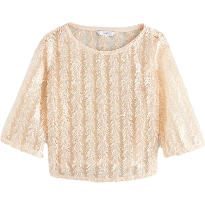 Next Tričko krémová 62250034