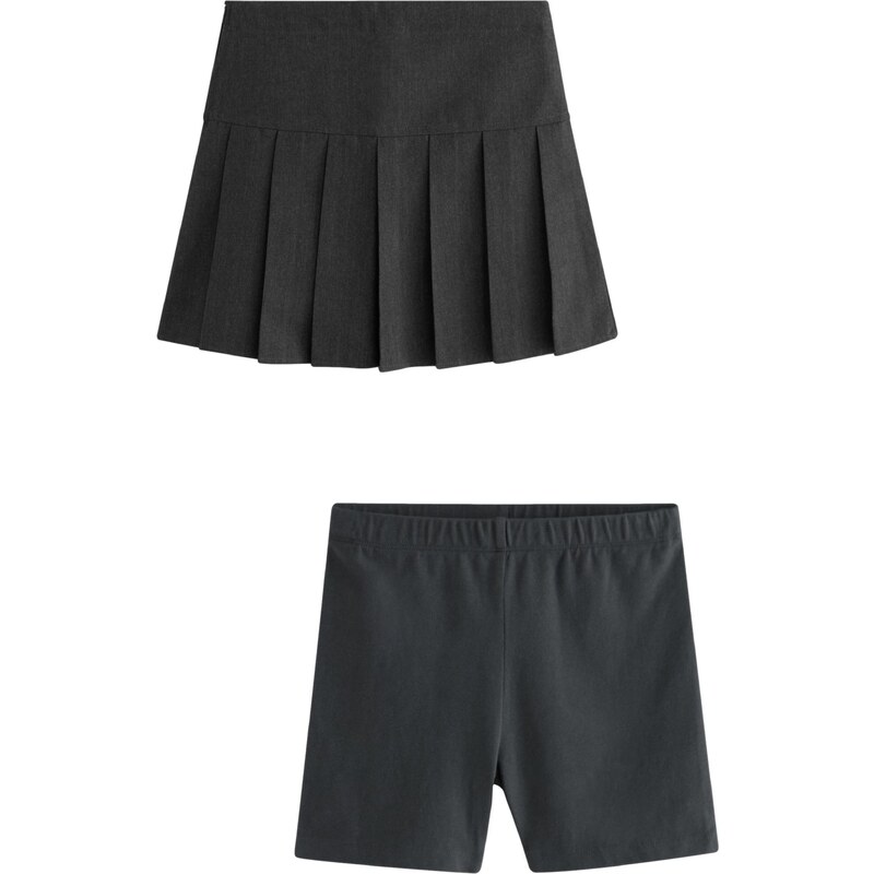 Next Sukňa čierna melírovaná 60938194