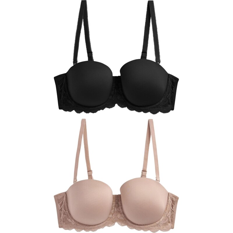 Next Podprsenka telová / čierna 60915505