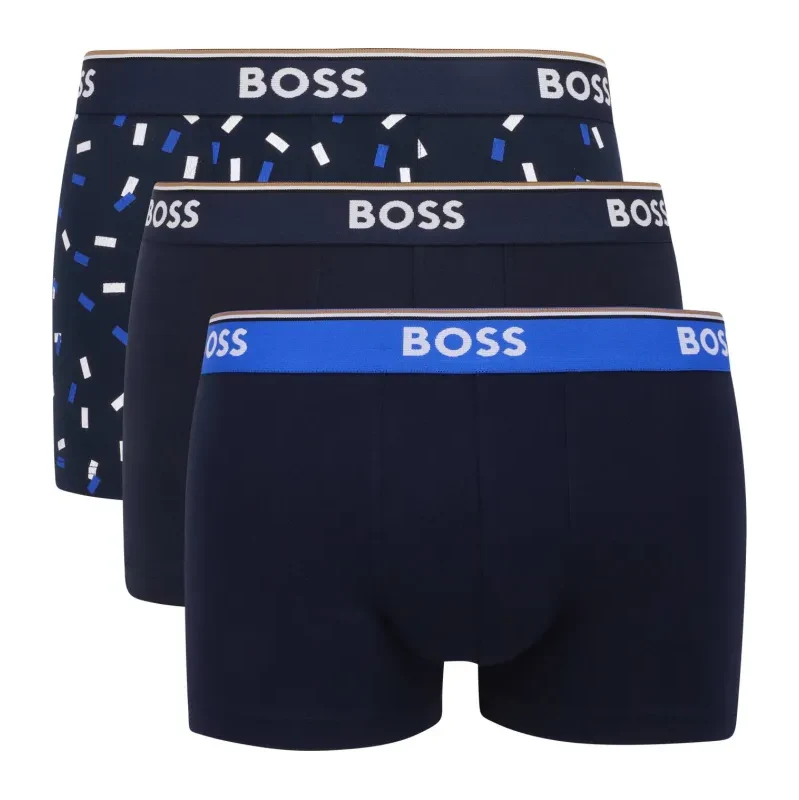 BOSS BLACK Boxerky 3-balenie Trunk 3P Power Desig 60613834