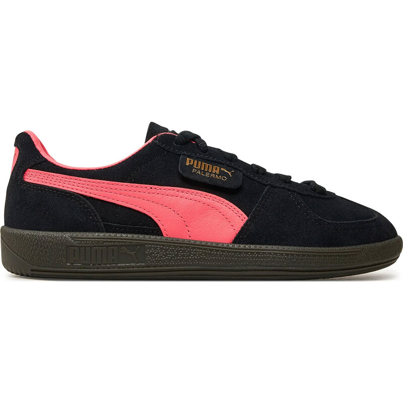 Puma Palermo Black Sunset Glow Gum - Dámske - Tenisky Puma - Čierne - 66359738