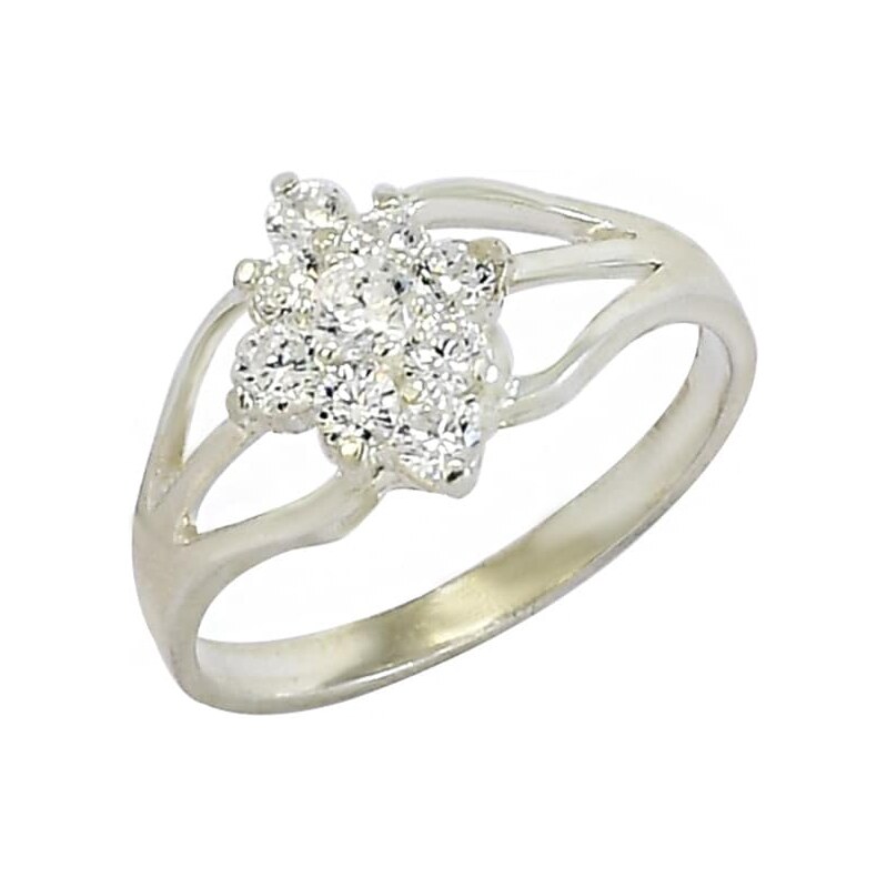 Strieborný prsteň Glare 688 60921938