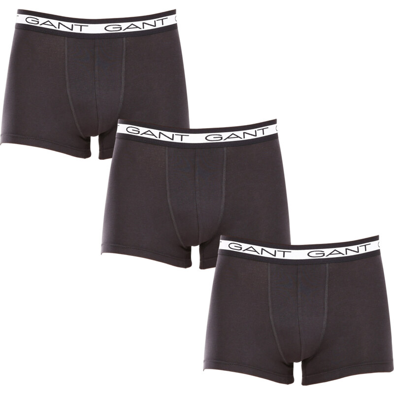 3PACK pánske boxerky Gant čierné (900003053-005) 45537826