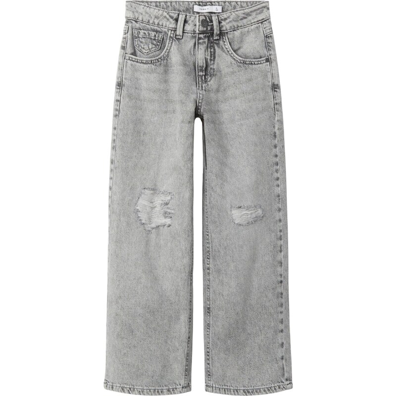 NAME IT Džínsy NKFRose sivý denim 58171347