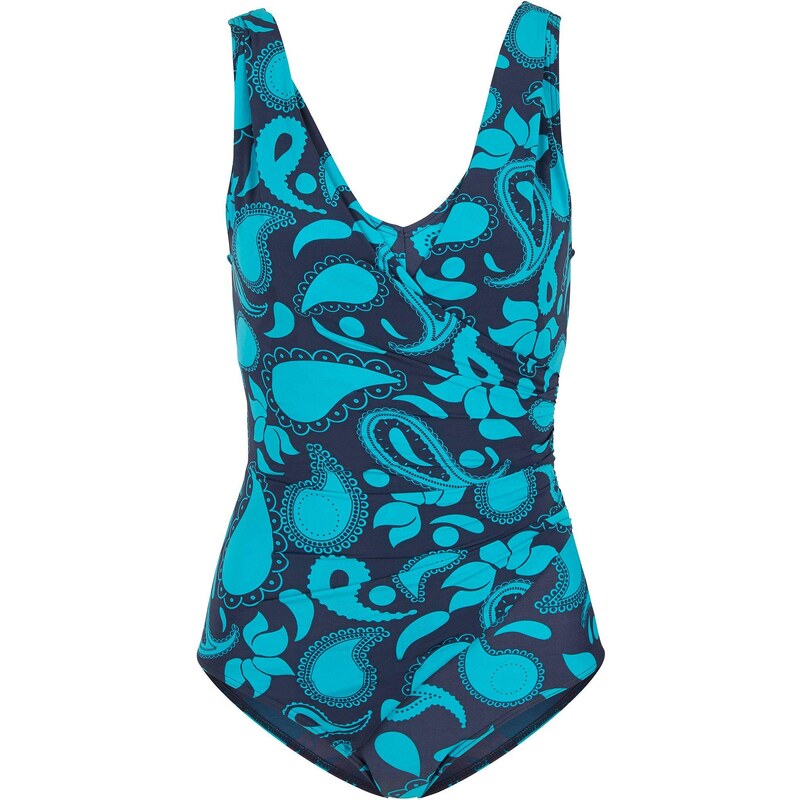 bonprix Sťahovacie jednodielne plavky v zavinovacom vzhľade, farba 44888231