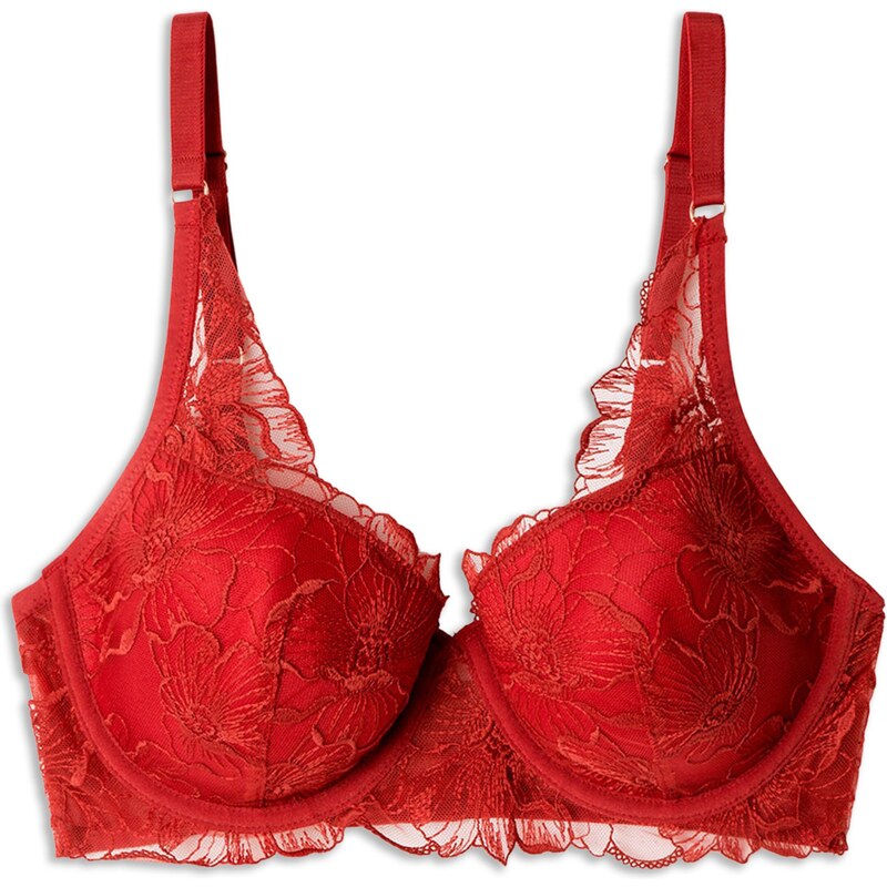 Gisela Podprsenka karmínovo červená 63150054