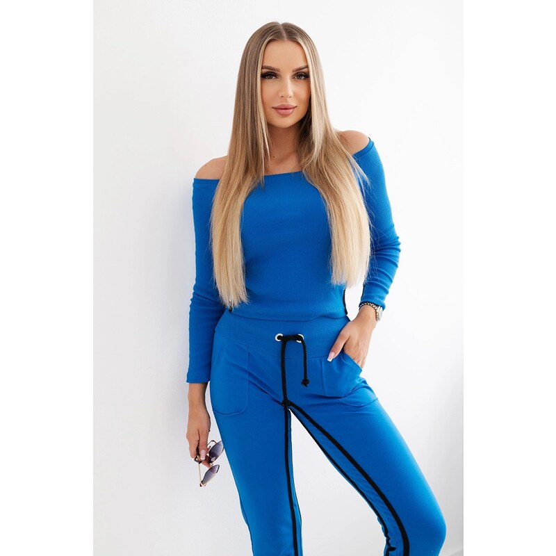 Kesi Purple-blue double stripe set 60709268