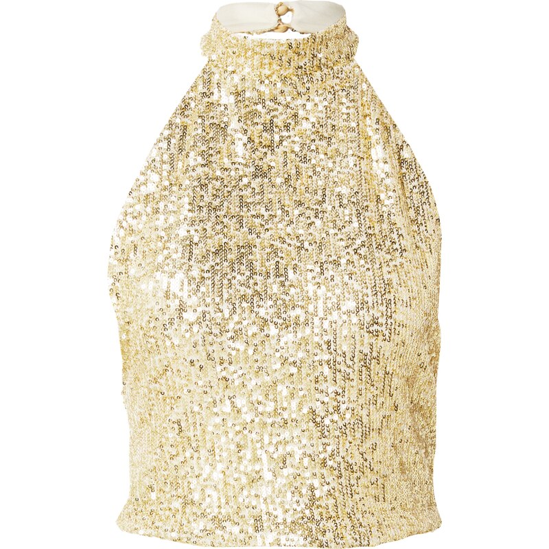 MYLAVIE by Sarah Harrison Top zlatá 62184353