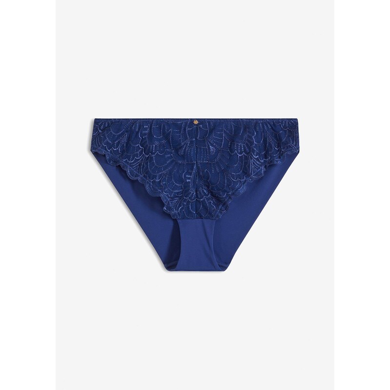 bonprix Nohavičky bez švíkov vzadu, farba modrá 60953235