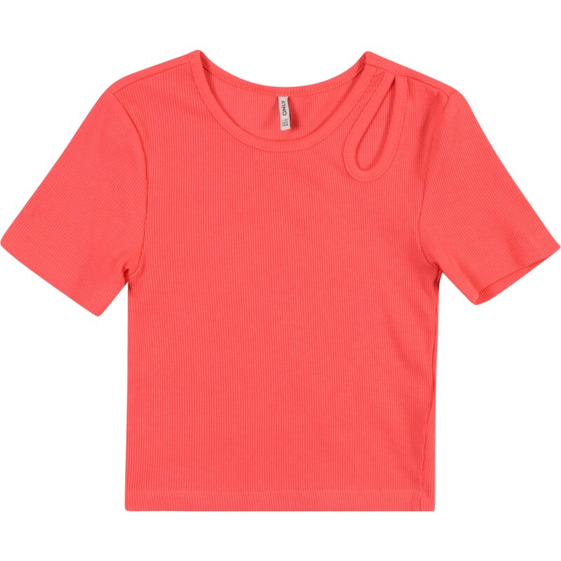 ONLY GIRLS Tričko KOGNESSA oranžovo červená 63151804