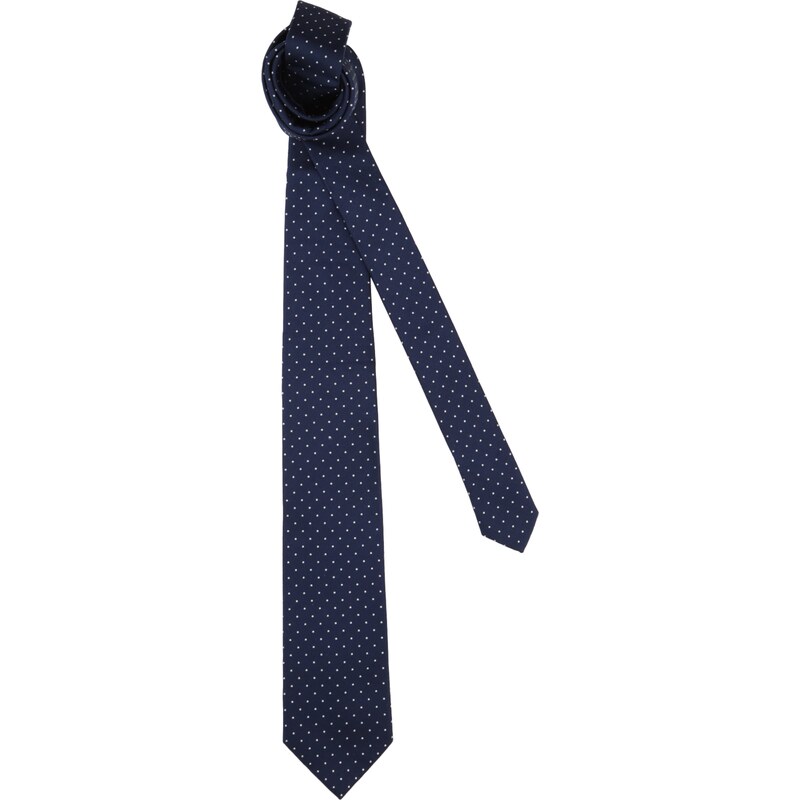 TOMMY HILFIGER Kravata tmavomodrá / biela 60982735