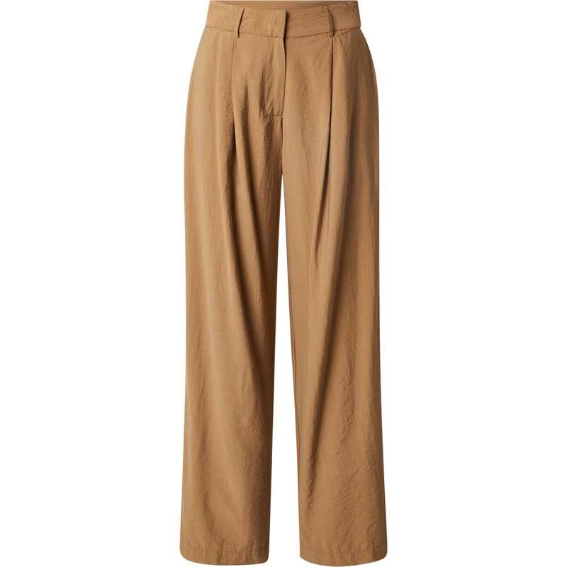 Aware Plisované nohavice VMPerry svetlohnedá 62468608
