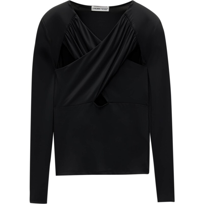 Pull&Bear Tričko čierna 63151863