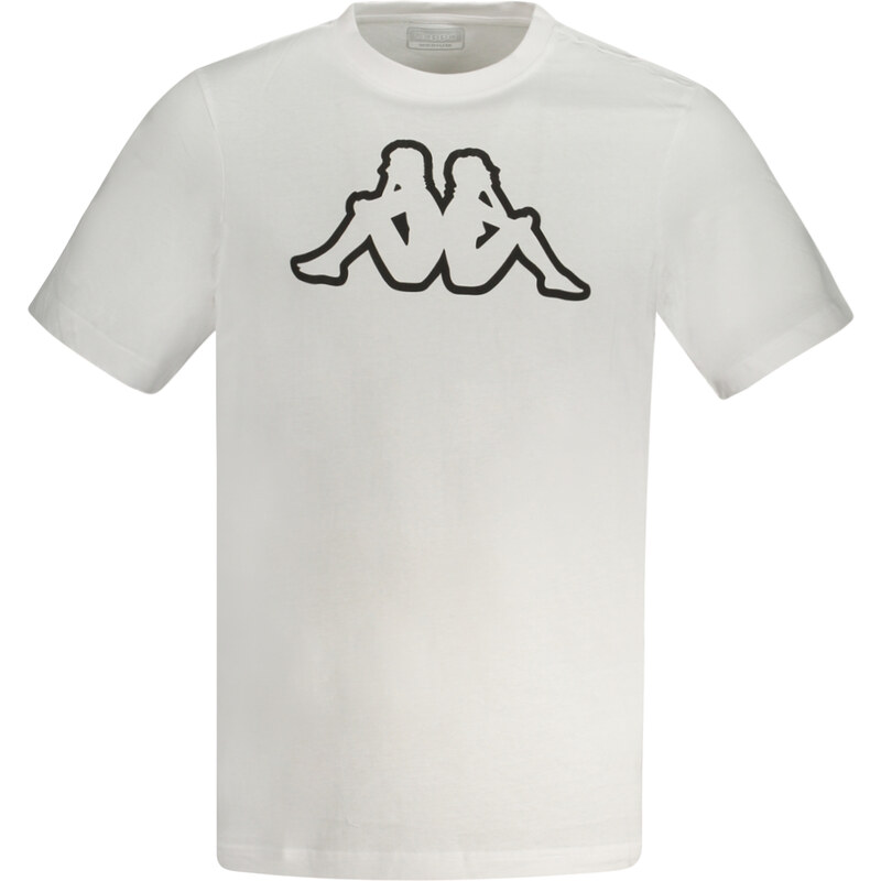 KAPPA pánske tričko s krátkym rukávom biele 64704171