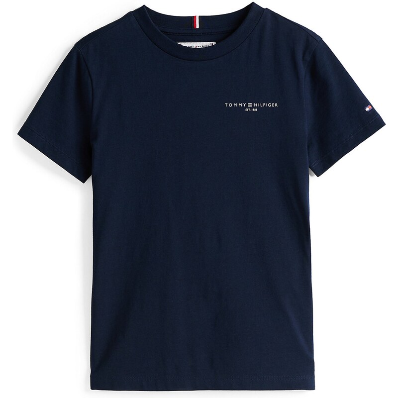 TOMMY HILFIGER Tričko tmavomodrá / šedobiela 60219339