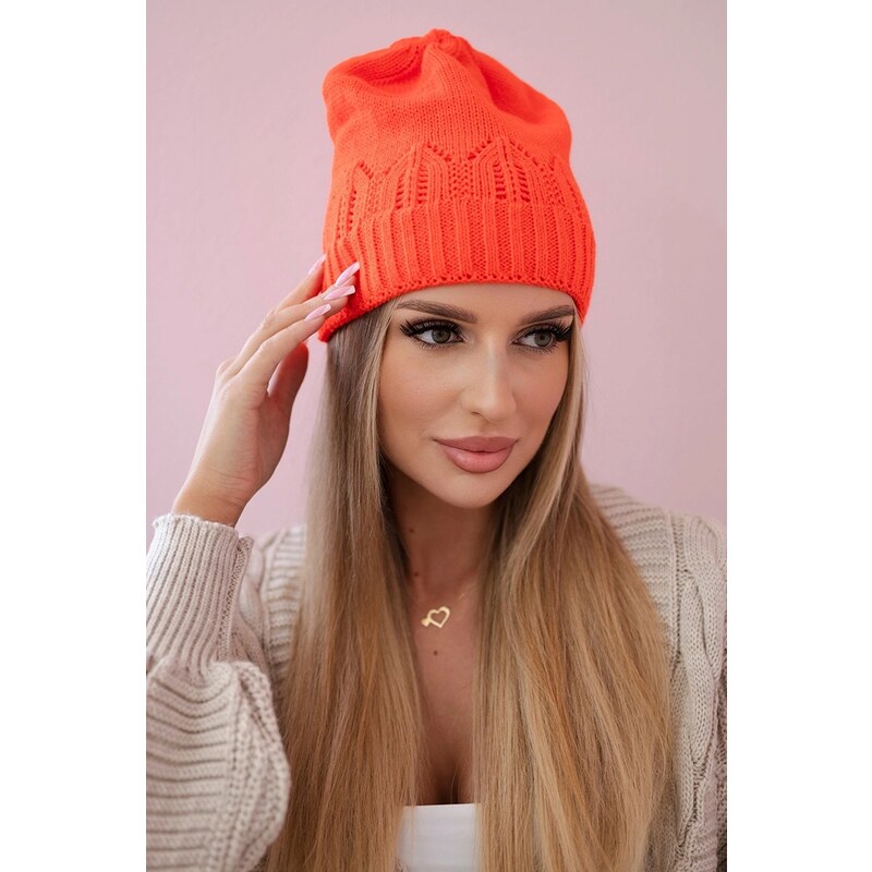Kesi Womens cap Irmina K333 orange 60730270