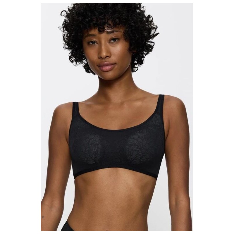 Podprsenka bez kostice Triumph Fit Smart čierna s 4D čipkou 61053115