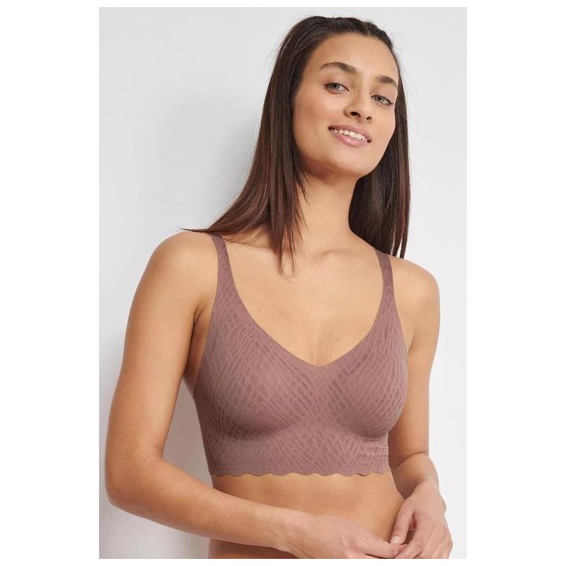 Sloggi ZERO Feel Bliss Bralette hnedá 61053116