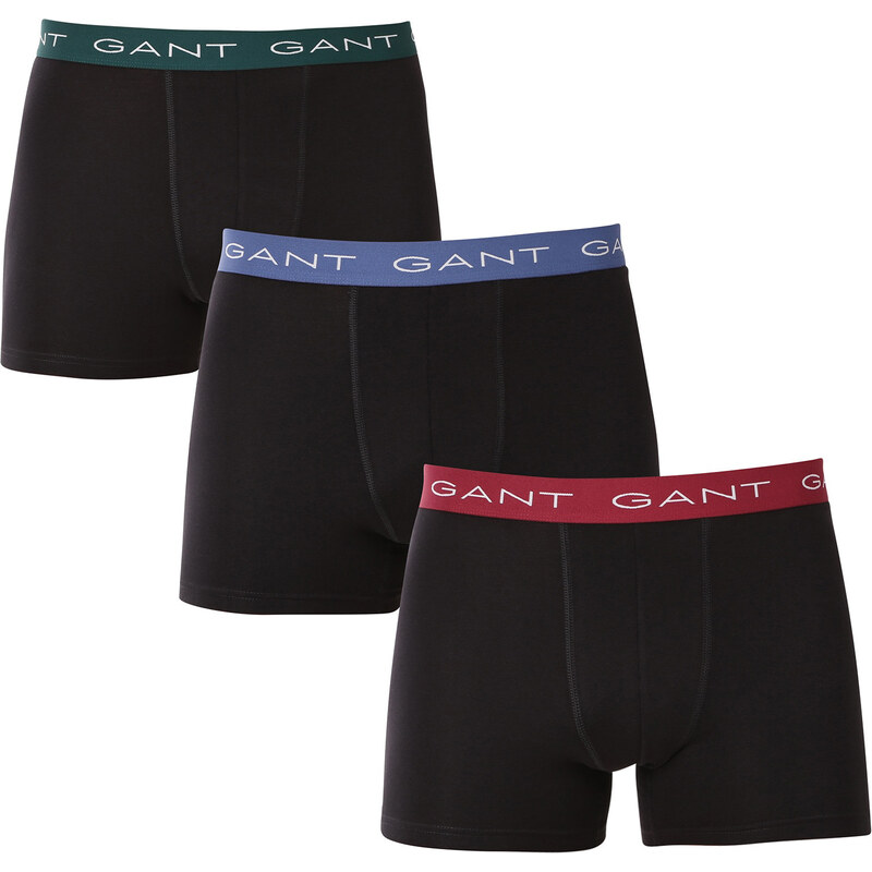 3PACK pánske boxerky Gant čierné (902433004-005) 60972290