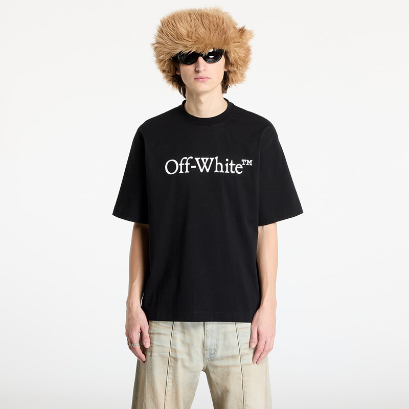 Tričko Off-White Big Bookish Skate S/S Tee Black White M 60976509
