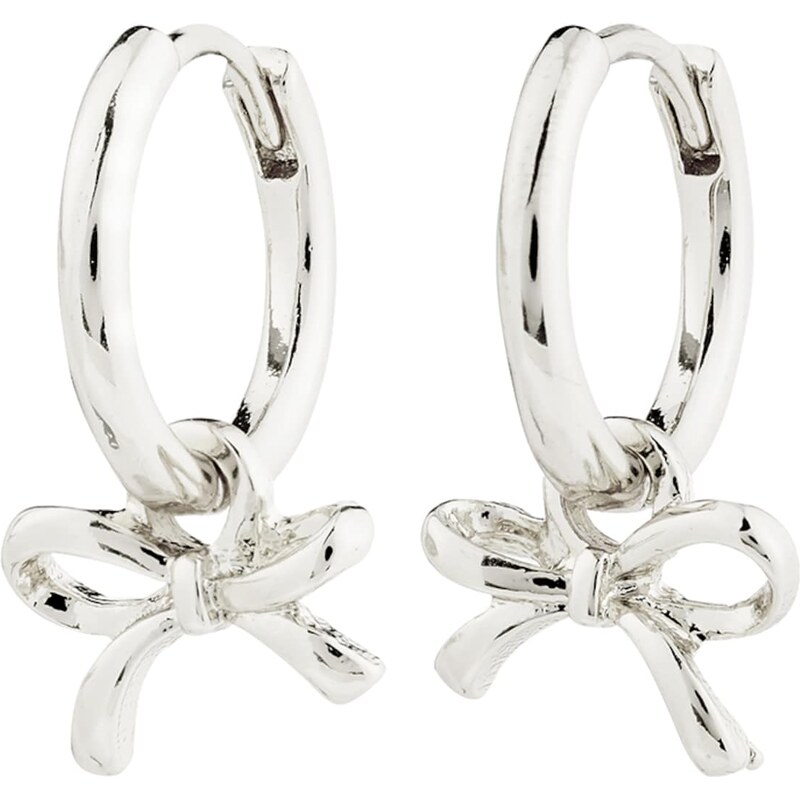 Pilgrim Náušnice Lysandra strieborná 60982366