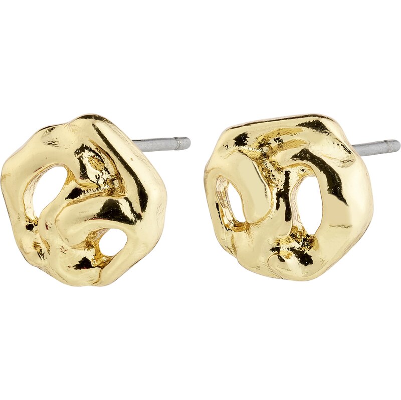 Pilgrim Náušnice Luca zlatá 60982375