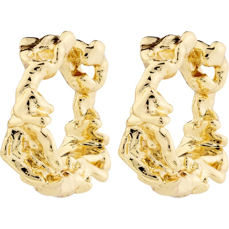 Pilgrim Náušnice Trust zlatá 60982376