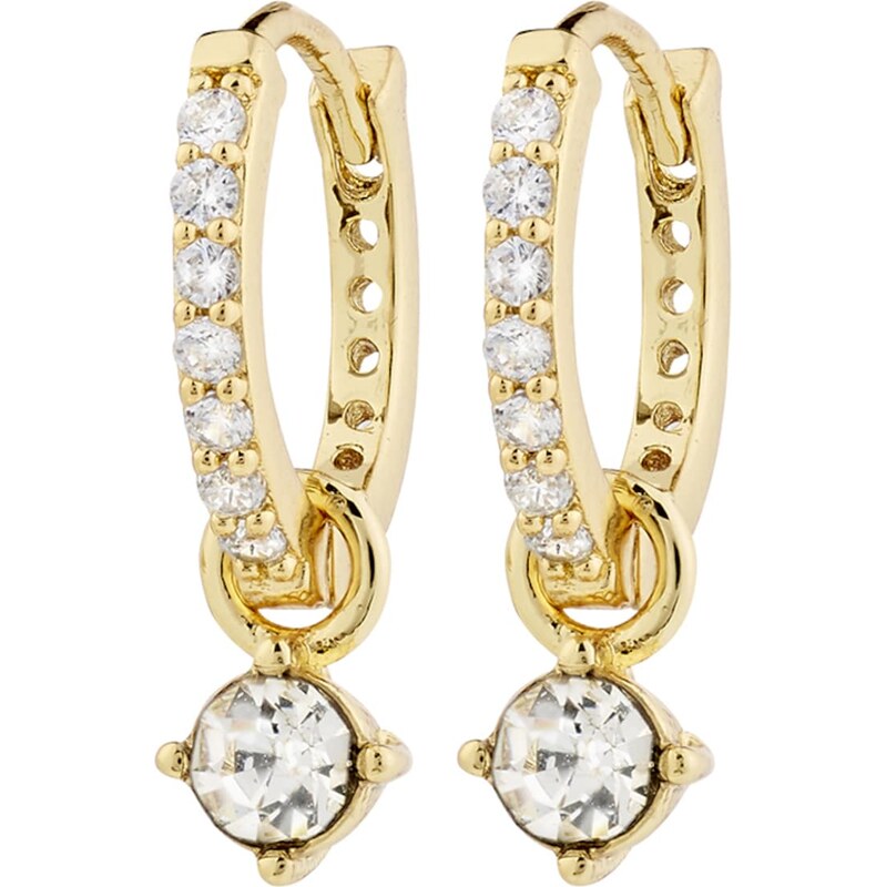 Pilgrim Náušnice Joa zlatá 60982379