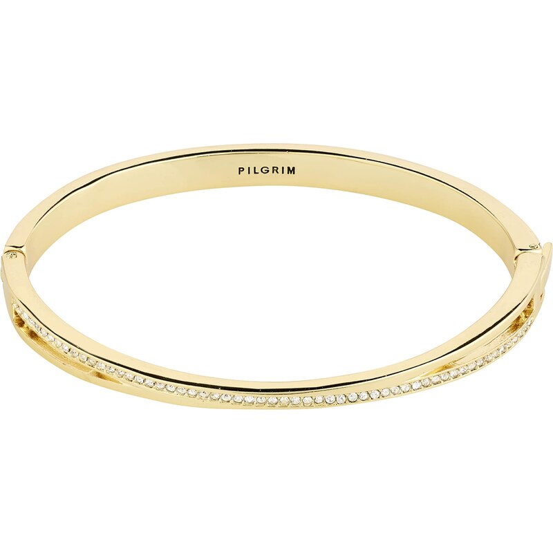 Pilgrim Náramok Kira zlatá / priehľadná 62158159