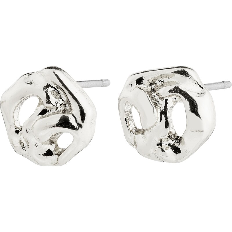 Pilgrim Náušnice Luca strieborná 60982396