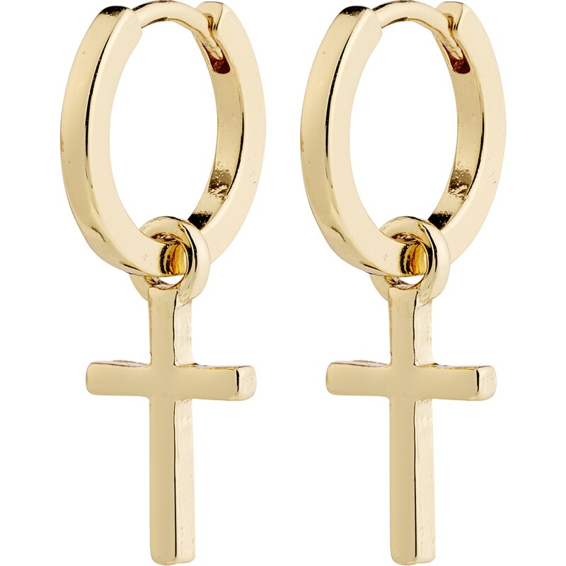 Pilgrim Náušnice Flynn zlatá 60982423