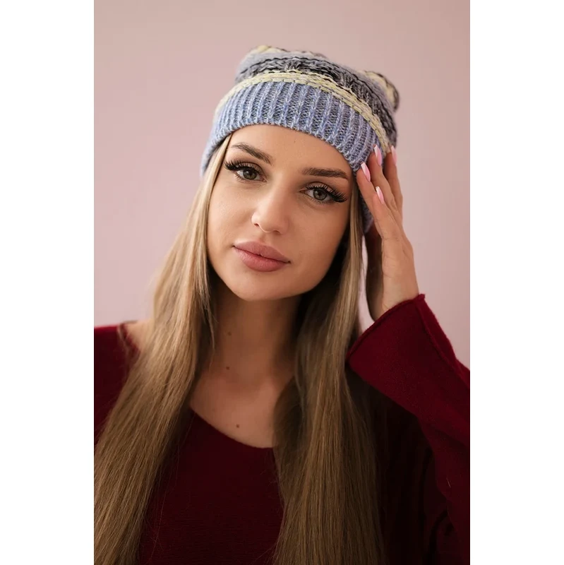 Kesi marka niezdefiniowana Čapica s fleece Patrycja K254 žltá + čierna 60982062