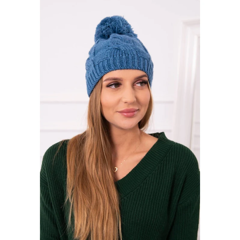 Kesi marka niezdefiniowana Čapica s fleece Stefania K278 džínsy 61574313