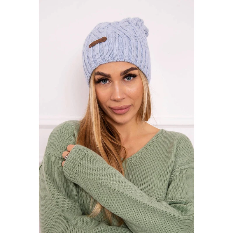 Kesi Čapica s fleece Paulina K227 modrá 60982102