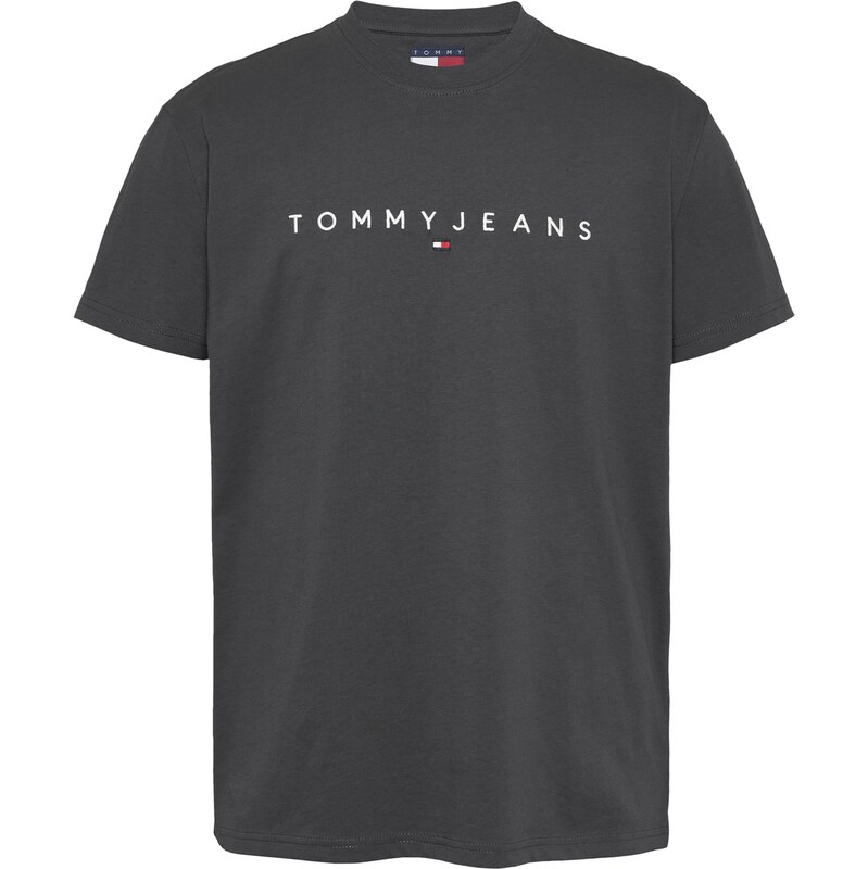 Tommy Jeans Tričko grafitová / biela 60982608
