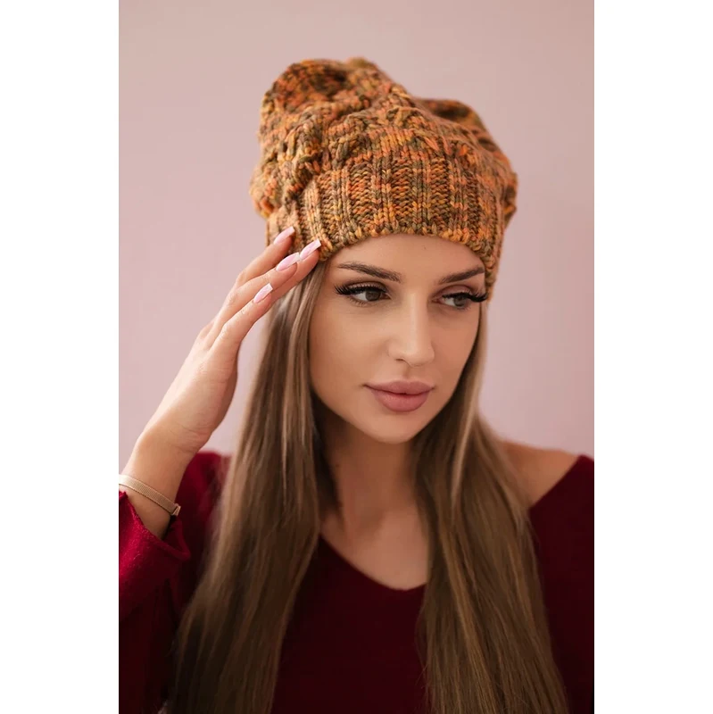 Kesi marka niezdefiniowana Čapica s fleece Roksana K209 hnedá 60982051