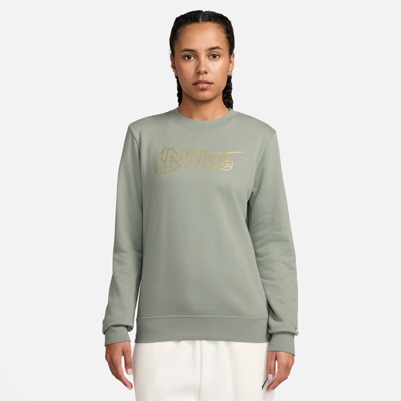Nike Sportswear Club Fleece Womens Pullover Crew-Neck Sweatshirt 60983885