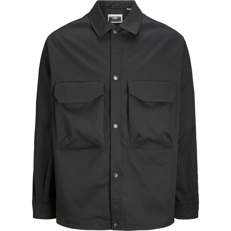 JACK & JONES Prechodná bunda HELVETICA čierna 60997941