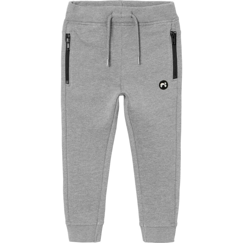 NAME IT Nohavice sivá melírovaná 60998026