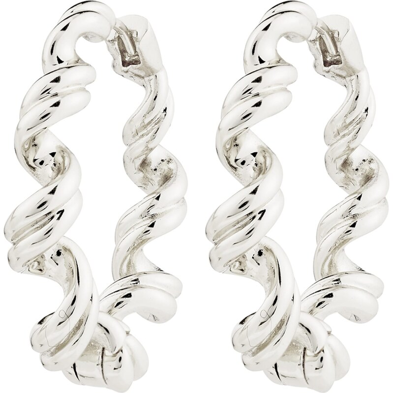 Pilgrim Náušnice Larisa strieborná 60998097