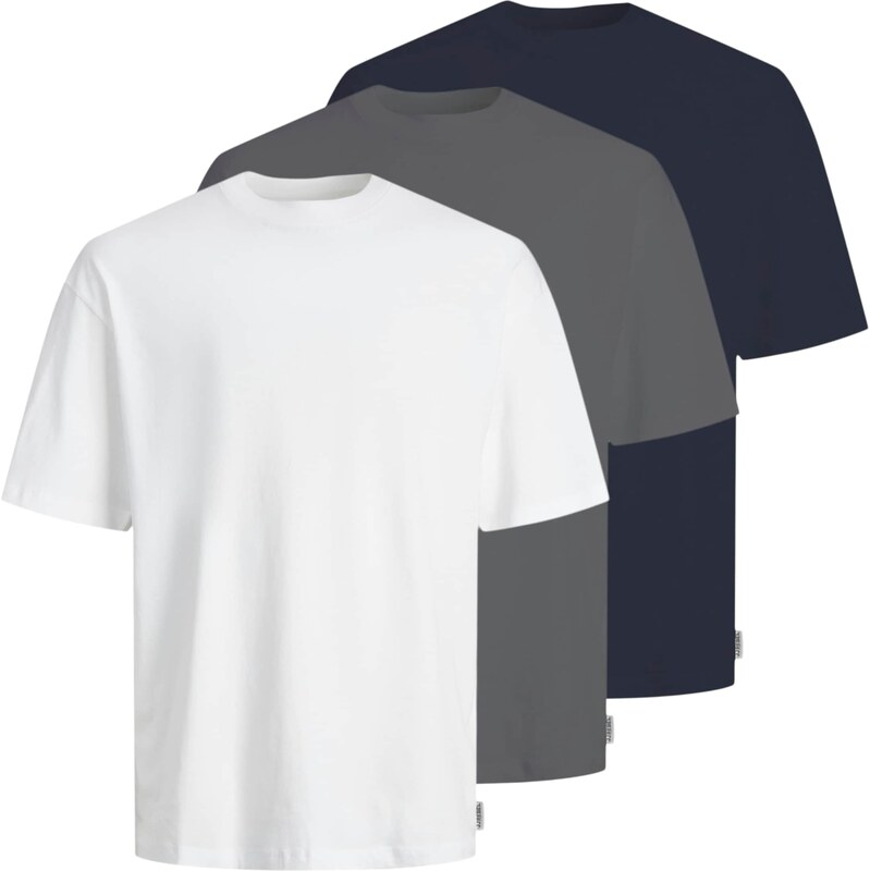 JJ Rebel Tričko tmavozelená / čierna / biela 60998260