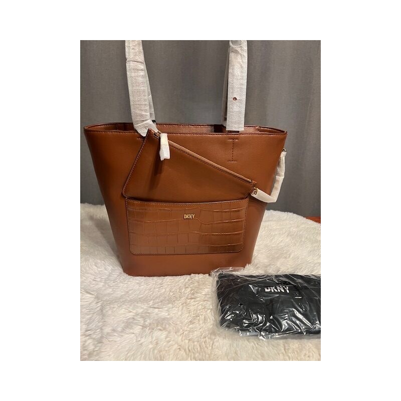 Dámska DKNY Kabelka Simona Tote Brown 60996994