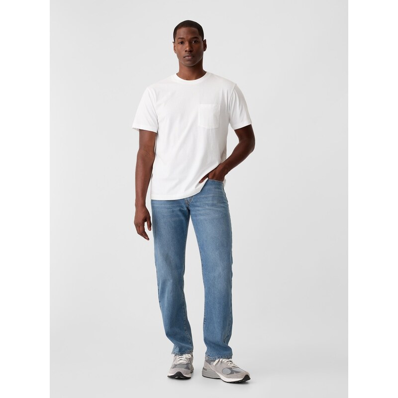 Modré pánske rifle GAP Straight 64769000