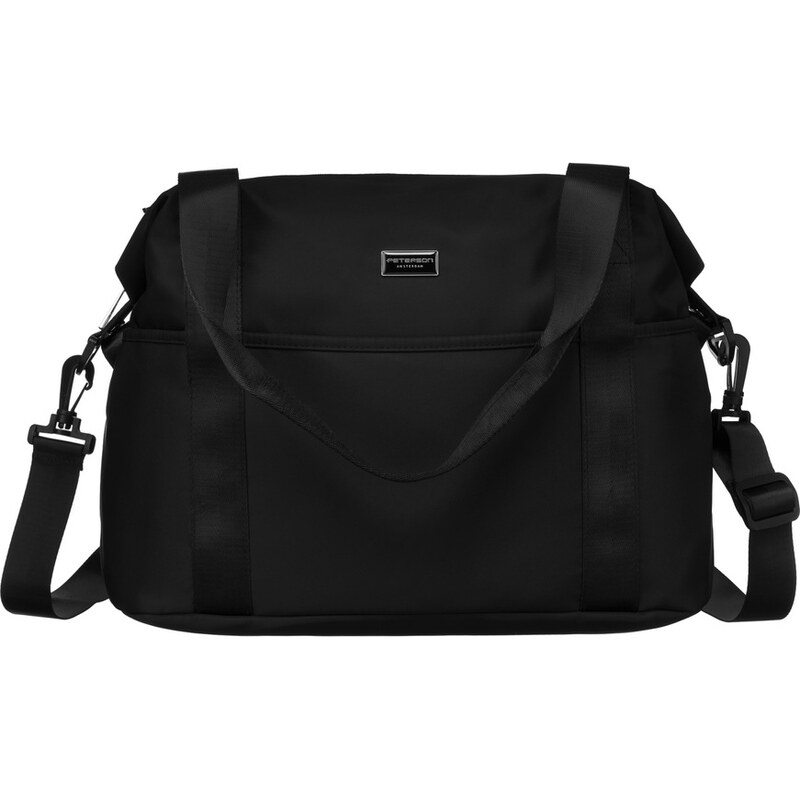 Peterson Čierna dámska malá cestovná taška PTN CTY-12 61532487