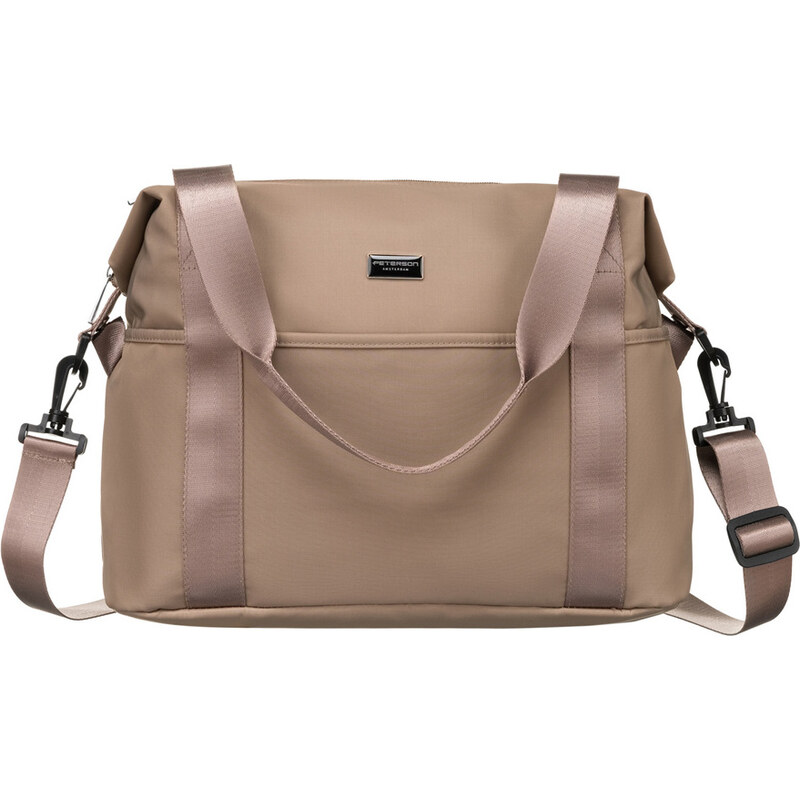 Peterson Béžová dámska malá cestovná taška PTN CTY-12 61532488