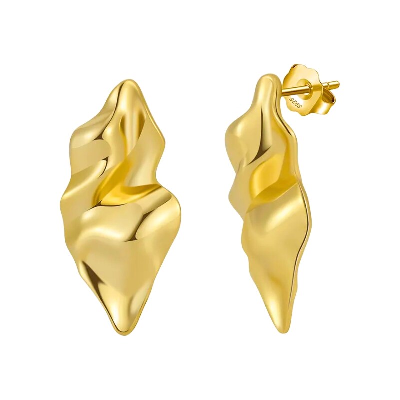 MAJYA Strieborné náušnice AINSLEY pozlátené 11379 64582330