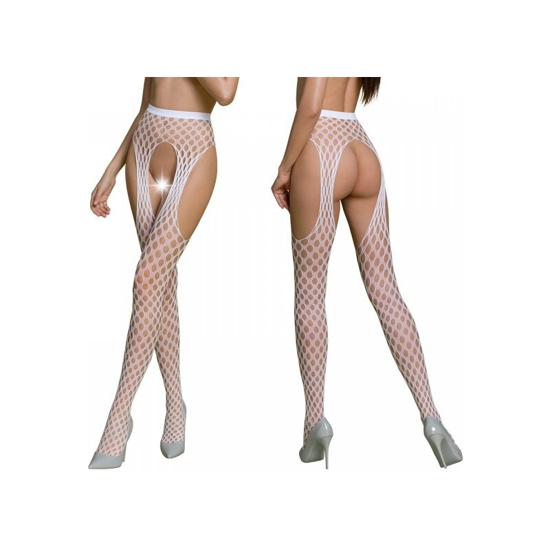 Passion ECO S003 White - Pančuchy 61041098