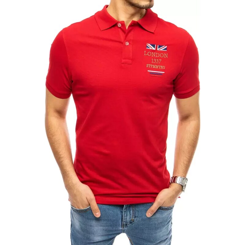 Pánske tričko s golierom DStreet London 24117851