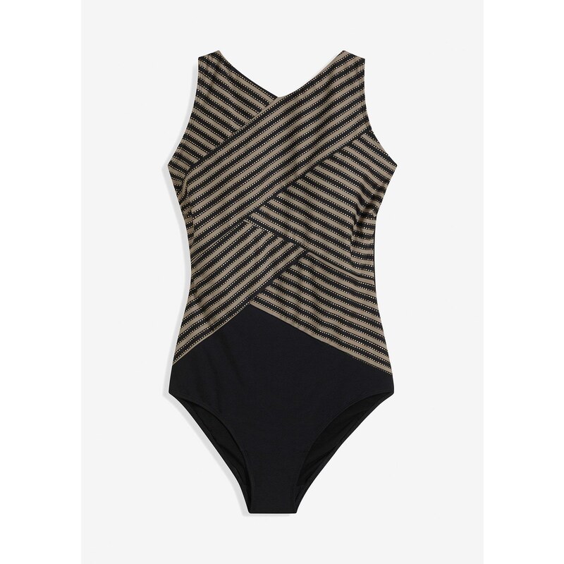 bonprix Jednodielne sťahovacie plavky, stredný tvarujúci efekt, 44734598