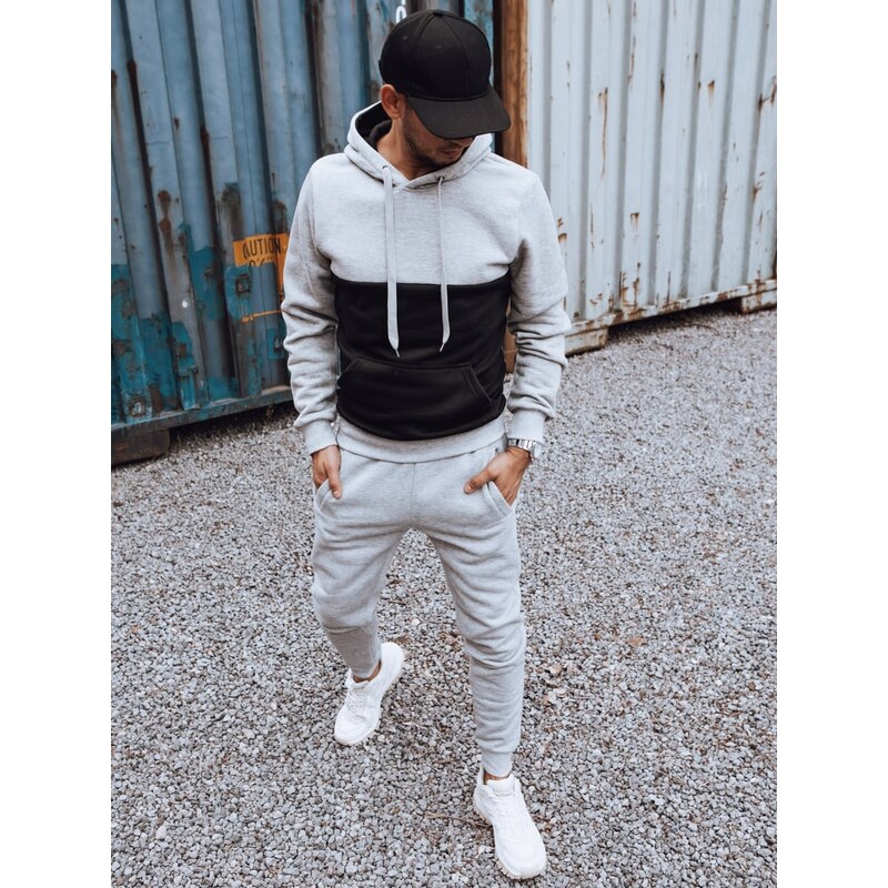 Dres męski szaro-czarny Dstreet 66405576